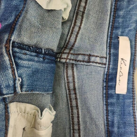 KanCan Denim Jean Mini Skirt Size 4 - Picture 4 of 4